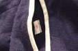 画像8: 【40/M】UNKNOWN チェーン刺繍 スタジャン パープル(ネイビー)■ビンテージ レトロ アメリカ古着 50s 60s ウール バーシティージャケット