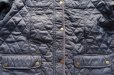 画像4: 【XL=M/L】BARBOUR インターナショナル キルティングジャケット ブルー グレー■ビンテージ オールド ヨーロッパ古着 バブアー レディース
