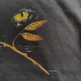 画像3: 【S】猫×薔薇 アニマルプリントTシャツ ブラック 黒■ビンテージ オールド レトロ アメリカ古着 シングルステッチ キャット