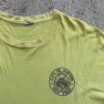 画像2: 【XL】90s USA製 コットン プリントTシャツ 黄色■ビンテージ オールド アメリカ古着 シングルステッチ フルーツオブザルーム イエロー