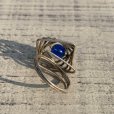 画像3: 【15号】ヨーロッパ仕入れ デザインリング 青■ビンテージ アンティーク 指輪 レディース ジュエリー アクセサリー