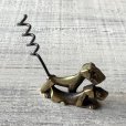 画像8: 【7.0cm】ヨーロッパ雑貨 犬モチーフ コークスクリュー 真鍮 栓抜き■ビンテージ アンティーク ワインオープナー ブラス オブジェ エロ