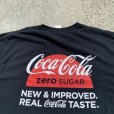 画像3: 【XL】Coca-Cola Zero プリントTシャツ ブラック 黒■ビンテージ オールド アメリカ古着 企業 コカ・コーラ ゼロ