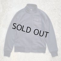 【S】J.CREW ジップアップ フリースジャケット ネイビー 紺色■ビンテージ オールド レトロ アメリカ古着 ジェイクルー
