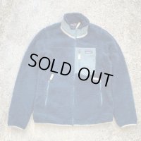 【S/M】Patagonia クラシック レトロX カーディガン 青紺■アメリカ古着 パタゴニア アウトドア パイル フリースジャケット