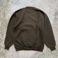 画像2: 【XL】USA製 Eddie Bauer フライフィッシング プリントスウェット 茶■ビンテージ オールド アメリカ古着 80s/90s トレーナー 釣り