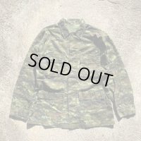 【M-R】UNKNOWN BDU ジャケット デジカモ 緑 迷彩■アメリカ古着 民間 ミリタリー コットン コンバット デジタル