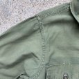 画像4: 【M】60s 米軍実物 ユーティリティシャツ ジャケット OG-107■ビンテージ オールド アメリカ古着 ミリタリー コットンサテン