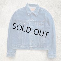 【L/XL 46】80s USA製 Levi's 70506 デニムジャケット■ビンテージ オールド アメリカ古着 リーバイス オリジナル ジージャン トラッカー