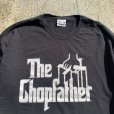 画像3: 【XL】Hanes「The Chopfather」プリントTシャツ ブラック 黒■ビンテージ オールド アメリカ古着 ヘインズ コットン ゴッドファーザー
