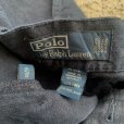 画像4: 【W40】Polo Ralph Lauren リネン ベイカーパンツ ネイビー 濃紺■ビンテージ オールド アメリカ古着 ポロラルフローレン ミリタリー