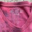 画像4: 【M/L】FALL OUT BOY バンドTシャツ 紫 ピンク系■アメリカ古着 コットン フォールアウトボーイ ロック タイダイ (4)