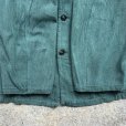 画像6: 【XL】UNKNOWN グリーンシャンブレー ワークジャケット 緑■ビンテージ オールド レトロ ユーロワーク ゴマシオ