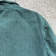 画像9: 【XL】UNKNOWN グリーンシャンブレー ワークジャケット 緑■ビンテージ オールド レトロ ユーロワーク ゴマシオ
