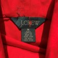 画像4: 【M(L/XL)】J.CREW コットン アノラックパーカー 赤×白■ビンテージ オールド レトロ アメリカ古着 90s ジェイクルー プルオーバー