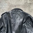 画像10: 【S】WILSONS ダブルライダース レザージャケット ブラック 黒■ビンテージ オールド レトロ アメリカ古着 革ジャン 80s/90s