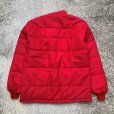 画像2: 【L/XL】USA製 Swingster ナイロン 中綿レーシングジャケット 赤■ビンテージ オールド アメリカ古着 企業 80s スウィングスター