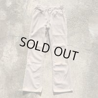 【W32】Levi's 646 ベルボトム コーデュロイパンツ ライトグレー■ビンテージ オールド レトロ アメリカ古着 70s USA製 リーバイス