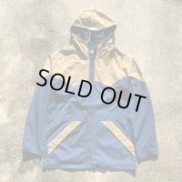 【L】Holubar マウンテンパーカー ジャケット ベージュ×ネイビー■ビンテージ オールド アメリカ古着 70s/80s ホルバー ウエスタンヨーク