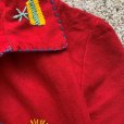 画像7: 【レディース】メキシコ製 刺繍入り ウールジャケット 赤■ビンテージ オールド レトロ アメリカ古着 50s-60s メキシカン キッズ 子供服