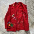 画像9: 【レディース】メキシコ製 刺繍入り ウールジャケット 赤■ビンテージ オールド レトロ アメリカ古着 50s-60s メキシカン キッズ 子供服