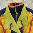 画像2: 【XL】gallery デザイン ジャケット マスタード■ビンテージ オールド レトロ アメリカ古着 80s スキージャケット 内装ゼブラ柄