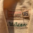 画像4: 【L】Wilson ウール レタードカーディガン 白 生成り色■ビンテージ オールド レトロ アメリカ古着 ニット セーター 50s/60s