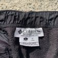 画像4: 【W30-34】Columbia フリースパンツ ブラック 黒■ビンテージ オールド レトロ アメリカ古着 90s コロンビア イージーパンツ