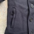 画像5: 【S 36】USA製 SCHOTT ピーコート ウールジャケット ネイビー 濃紺■ビンテージ オールド アメリカ古着 内装キルティング ショット