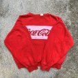 画像4: 【XL】Coca-Cola 短丈 スウェット 赤×白■ビンテージ オールド レトロ アメリカ古着 80s/90s コカ・コーラ トレーナー レディース