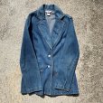 画像6: 【レディース S/M】Levi's デニム テーラードジャケット 青■ビンテージ オールド アメリカ古着 70s/80s USA製 リーバイス ジージャン