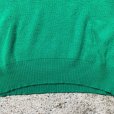 画像5: 【L 42-44】SALE!! アイルランド製 Vネック 刺繍入り アクリルニット セーター 緑■ビンテージ オールド アメリカ古着 シャムロック