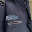 画像7: 【L/XL】スロベニア製 Polo Ralph Lauren 亜麻 テーラードジャケット■ビンテージ 古着 ポロラルフローレン 3つボタン 紺ブレ ブレザー