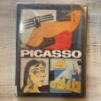 画像1: 【32.0cm×24.2cm】70s Picasso ポケットライブラリー 洋書■ビンテージ アンティーク アメリカ雑貨 ブック アート パブロ・ピカソ (1)