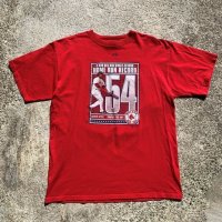 【XL】SALE!! Majestic MLB ボストンレッドソックス 54 デビッド・オルティーズ プリントTシャツ■アメリカ古着 プロチーム メジャーリーグ