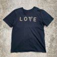 画像1: 【L/XL】SALE!! NIKE「LOVE」プリントTシャツ ブラック 黒■アメリカ古着 ナイキ メッセージ アート スポーツウェア (1)