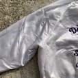 画像9: 【2XL】USA製 WestArk チェーン刺繍 ナイロン サテンジャケット 白紫■ビンテージ オールド レトロ アメリカ古着 80s カークラブ