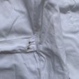 画像10: 【XL】FIDUCIA NEL TESSILE ハーフコート ジャケット ホワイト 白無地■ビンテージ オールド アメリカ古着 コットン ワークウェア