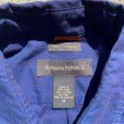 画像3: 【M/L】BANANA REPUBLIC 長袖シャツ 青■ビンテージ オールド レトロ アメリカ古着 バナナリパブリック コットン ピンチェック