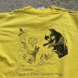 画像2: 【S/M】90s-2000s FRUIT OF THE LOOM シェイクスピア 両面プリントTシャツ 黄色■ビンテージ オールド アメリカ古着 レディース 偉人
