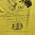 画像3: 【S/M】90s-2000s FRUIT OF THE LOOM シェイクスピア 両面プリントTシャツ 黄色■ビンテージ オールド アメリカ古着 レディース 偉人
