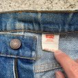 画像4: 【W32】90s USA製 Levi's 517 ブーツカット デニムパンツ 青■ビンテージ オールド アメリカ古着 リーバイス ジーパン オリジナル ヒゲ