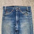 画像2: 【W32】90s USA製 Levi's 517 ブーツカット デニムパンツ 青■ビンテージ オールド アメリカ古着 リーバイス ジーパン オリジナル ヒゲ