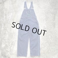 【W35-W36】KEY IMPERIAL デニム オーバーオール■ビンテージ オールド レトロ アメリカ古着 アメリカ製 キー ワークウェア ビッグサイズ 
