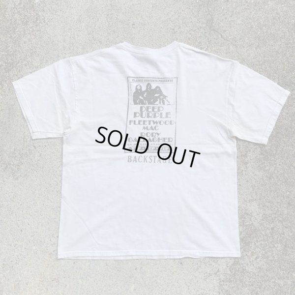 画像1: 【L】AMP SHOW コンサート バンドTシャツ 白■ビンテージ オールド アメリカ古着 ロック ディープパープル フリートウッドマック 90s/Y2K