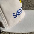 画像4: 【Free】SAIGON TOURIST プリント キャップ ホワイト 白■ビンテージ オールド レトロ アメリカ古着 帽子 企業 80s/90s 