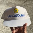 画像2: 【Free】SAIGON TOURIST プリント キャップ ホワイト 白■ビンテージ オールド レトロ アメリカ古着 帽子 企業 80s/90s 