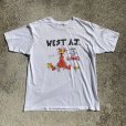 画像1: 【L/XL】80s-90s Hanes「Bill the cat」プリントTシャツ 白■ビンテージ オールド アメリカ古着 猫 ネコ アメコミ シングルステッチ (1)