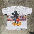 画像2: 【XL】90s USA製 ミッキーマウス 両面プリントTシャツ 白■ビンテージ アメリカ古着 ディズニー キャラクター アメコミ ビッグサイズ