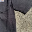 画像5: 【S】carhartt ワンポイントロゴ ポケットTシャツ ブラック 黒■アメリカ古着 カーハート ヘビーウェイト レディース ポケT 無地